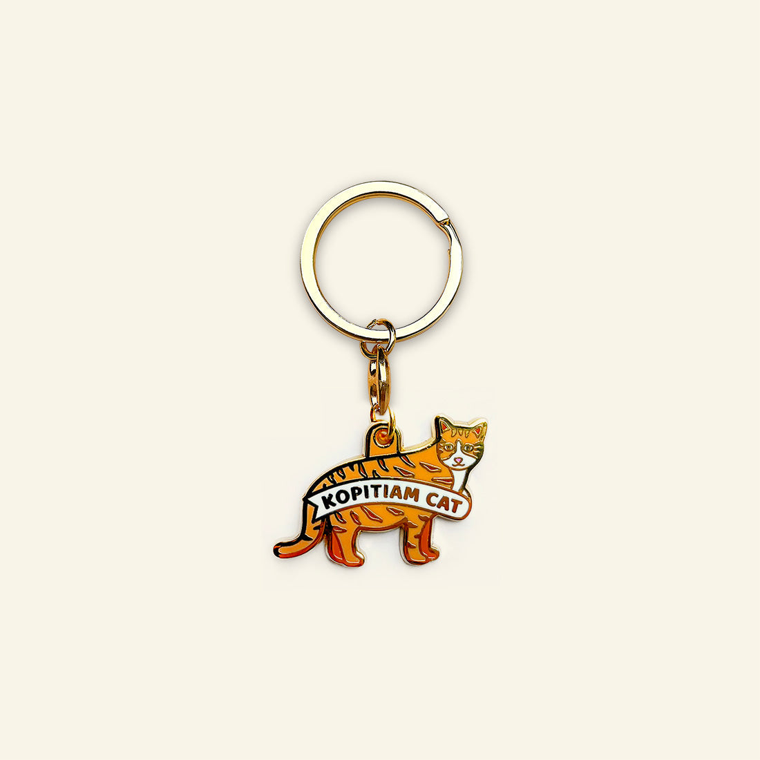 Jalan Keychain – Kopitiam Cat