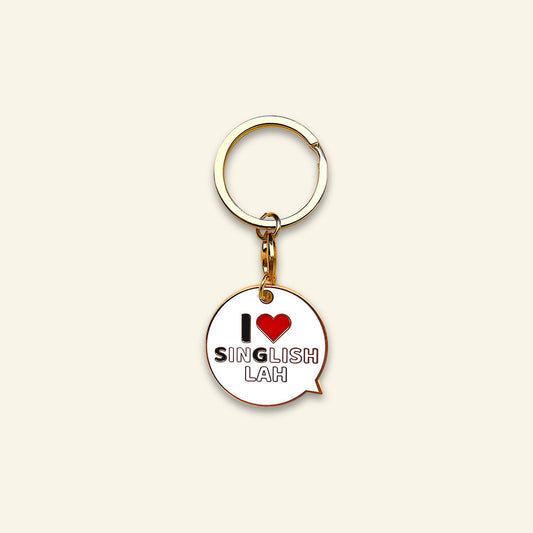 Jalan Keychain – I Love Singlish Lah