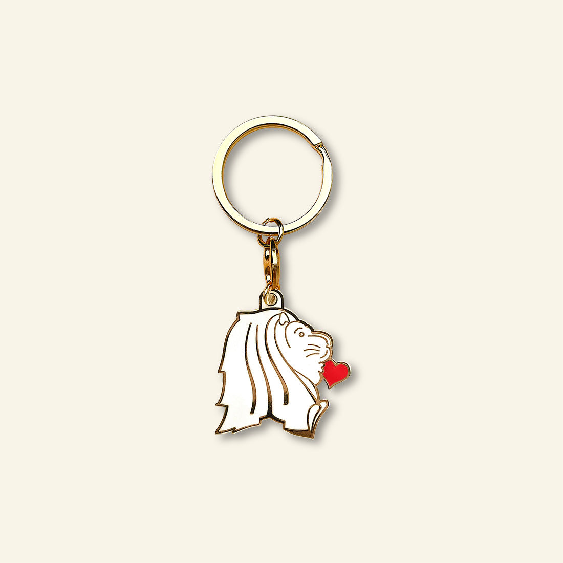 Jalan Keychain – Merlion's Flying Kiss